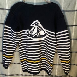 Navy blue sweater